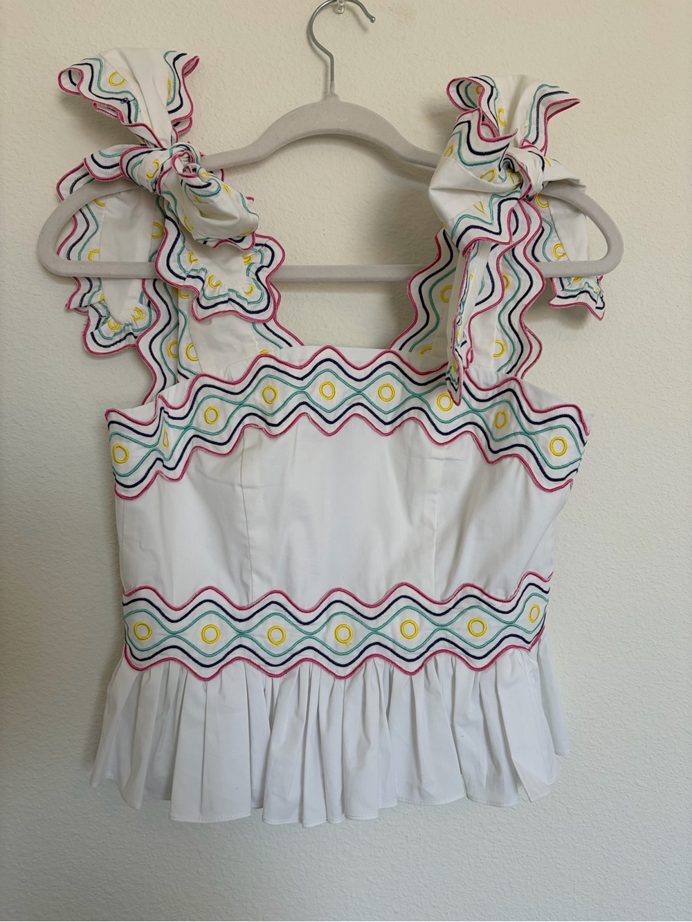Celia B Ilam Embroidered Top